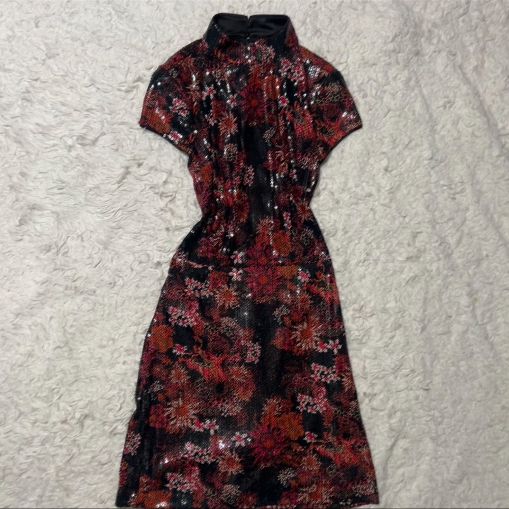 Bebe Sequin Dress